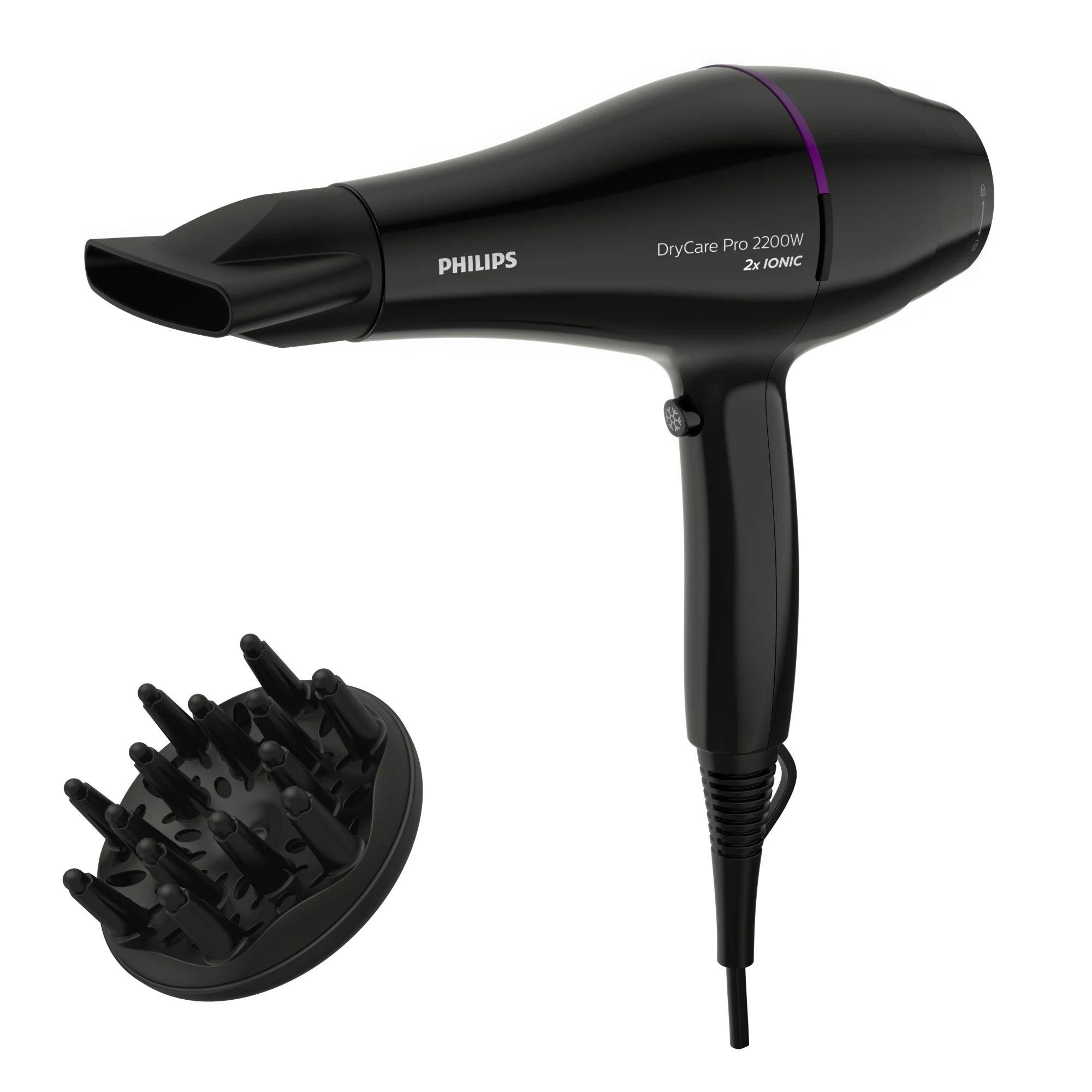 Secador de Cabelo PHILIPS BHD274/00 (Preto)