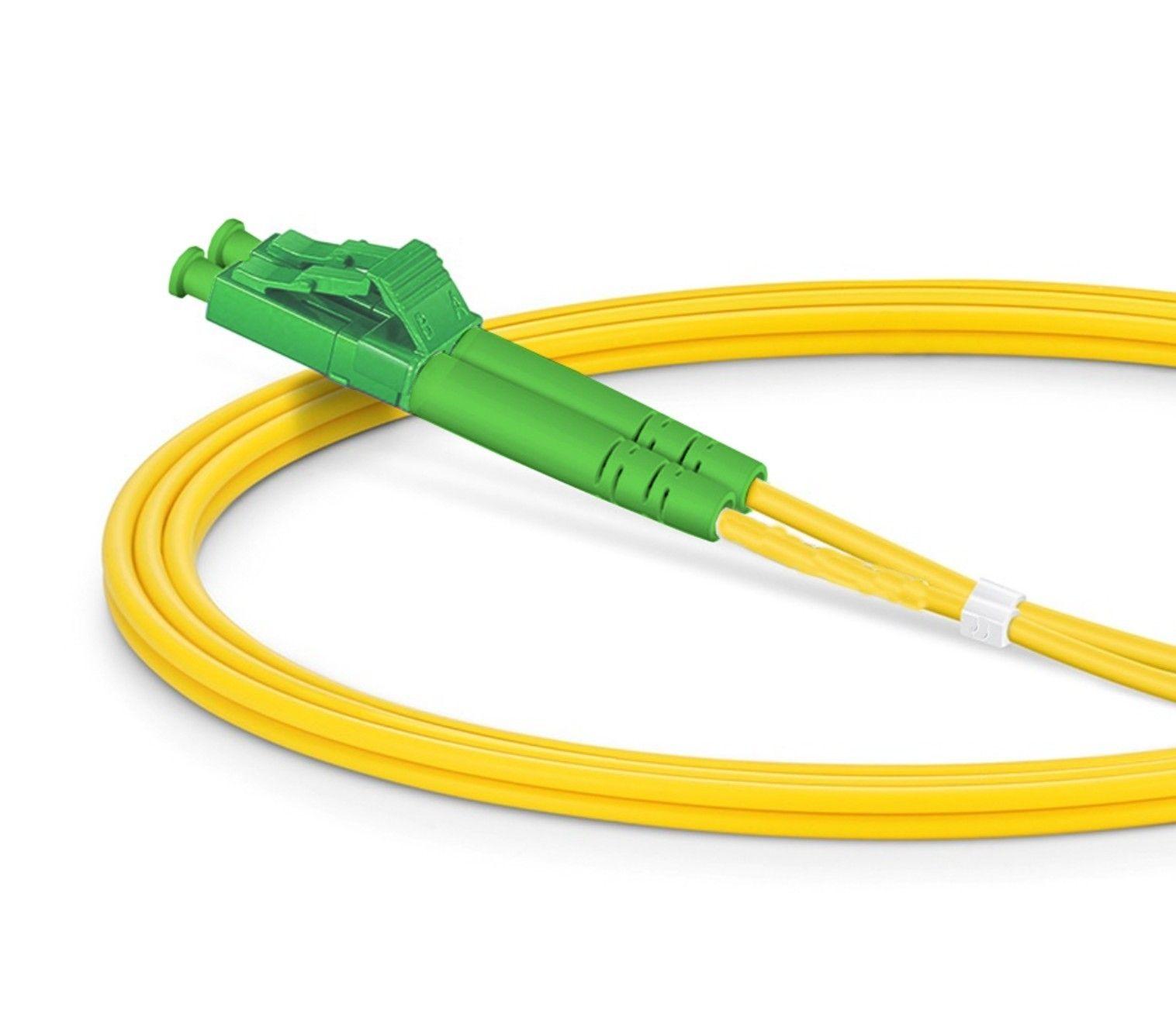 Cabo de Fibra Ótica EQUIP 255103 (E2000/APC para LC/APC - 3 m - OS2 Duplex - Amarelo), miniatura 4