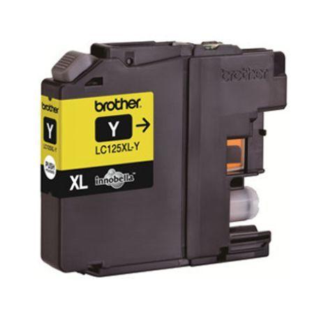 Tinteiro BROTHER LC125XLYBP (1200 páginas - Amarelo), miniatura 2