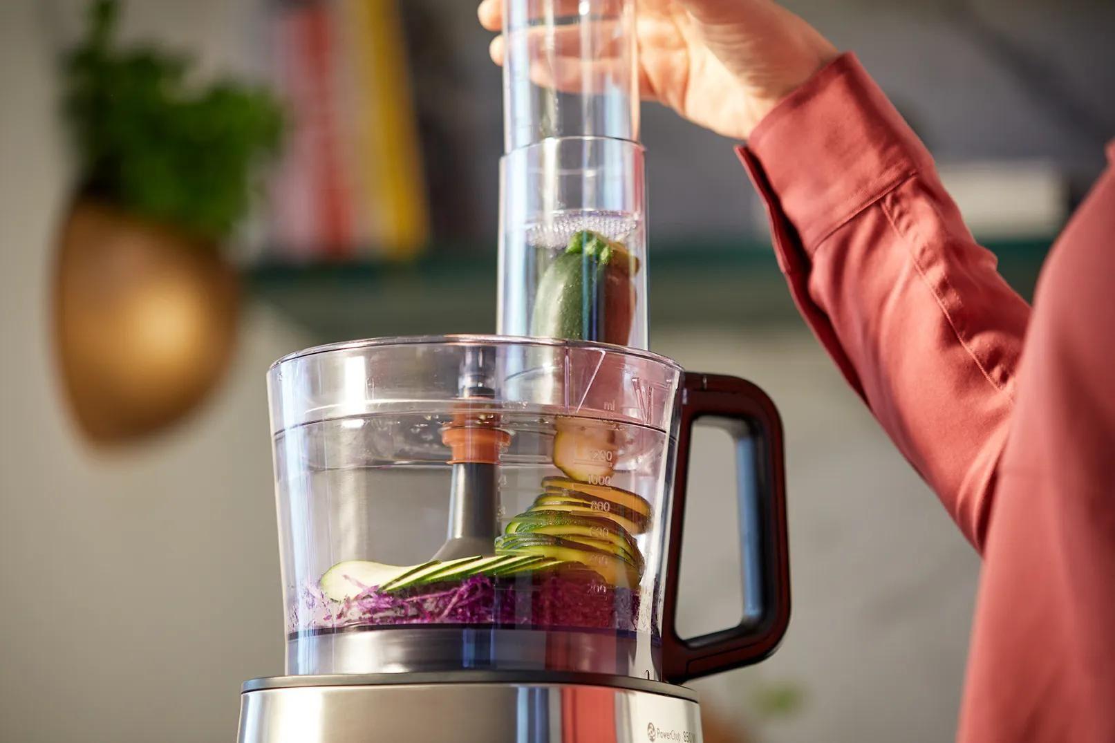 Processador de Alimentos PHILIPS HR7530/10 (Altura 39,8 cm - Preto) — miniatura 8