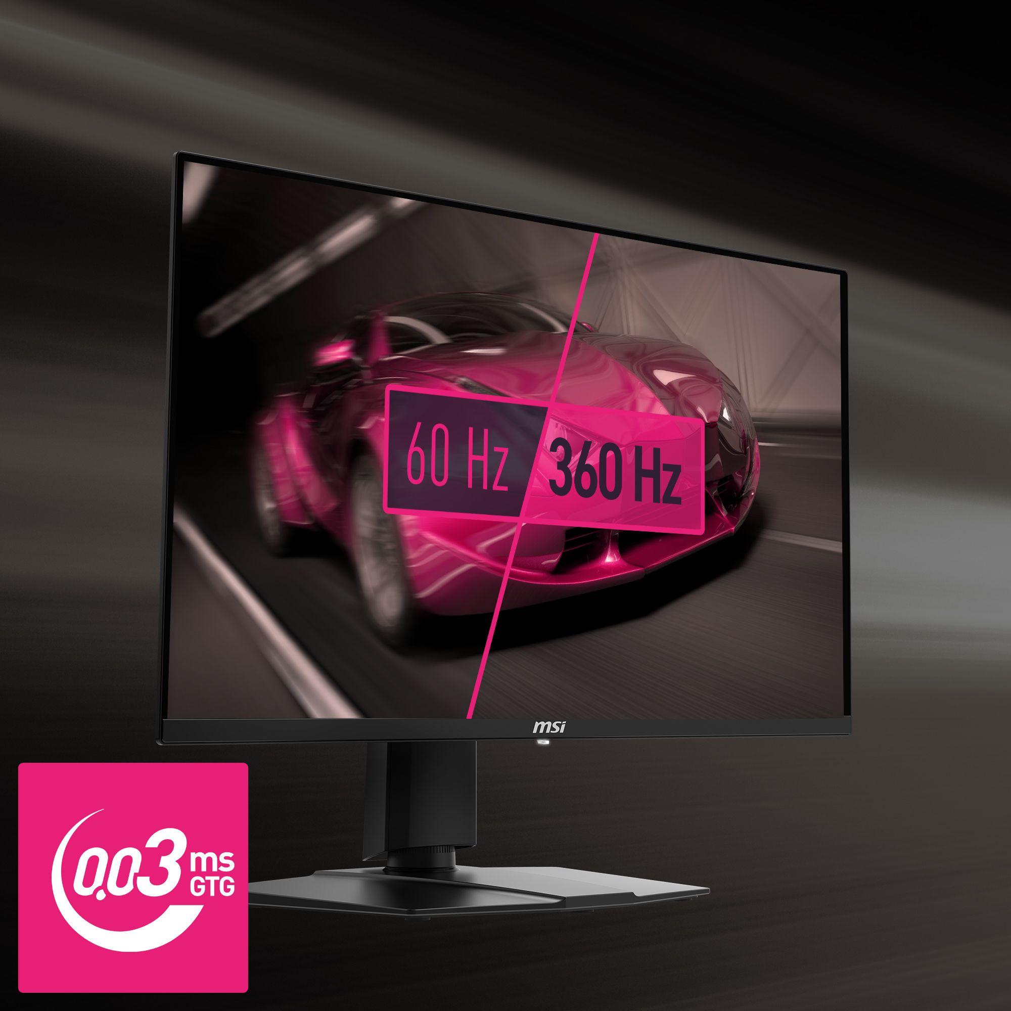 Monitor MSI MPG 271QRXDE QD-OLED (26,5" - QD-OLED - 360 Hz - Preto) — miniatura 8