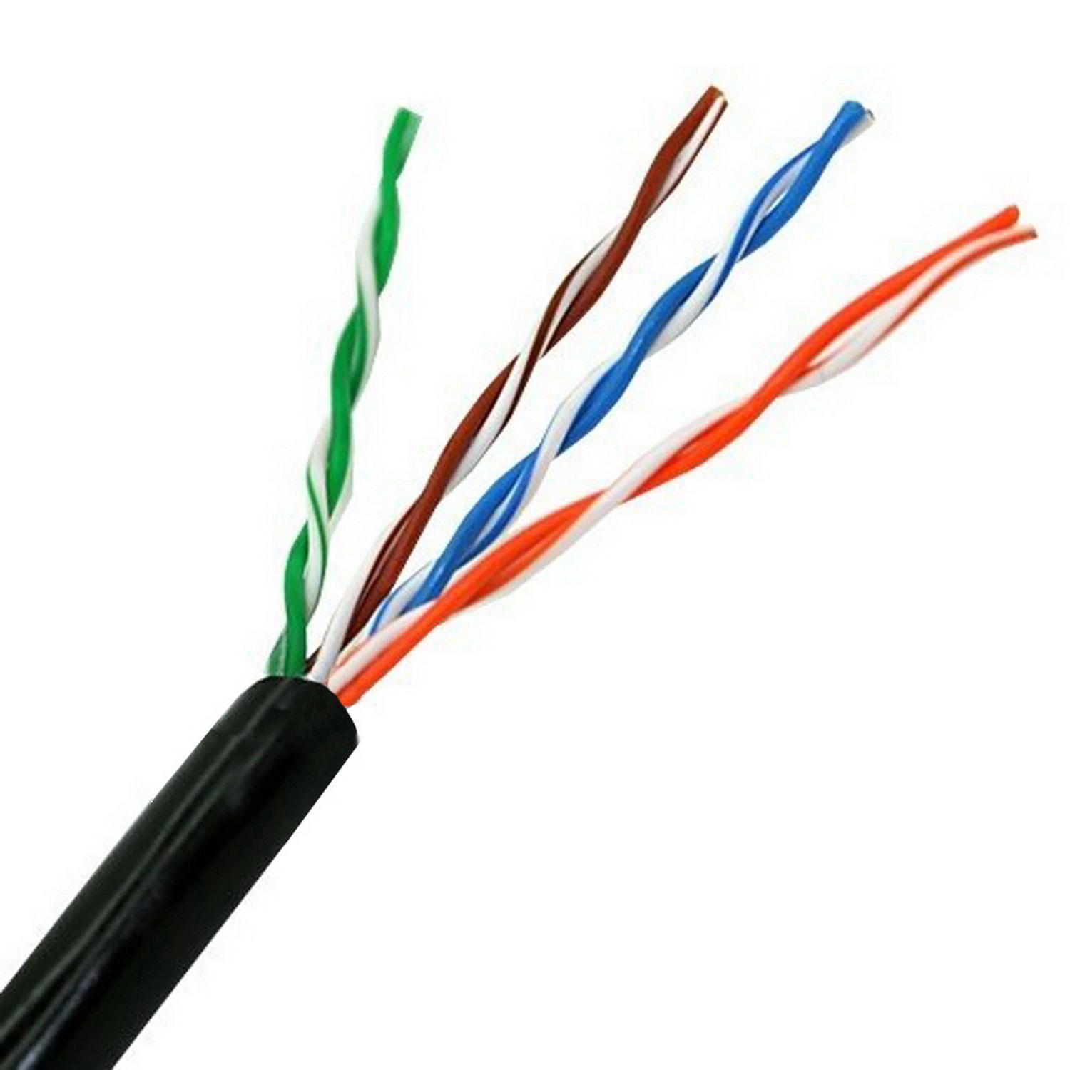 Bobina de Cabo de Rede AISENS A133-0213 (305 m - Cat5e - RJ-45 - Preto)