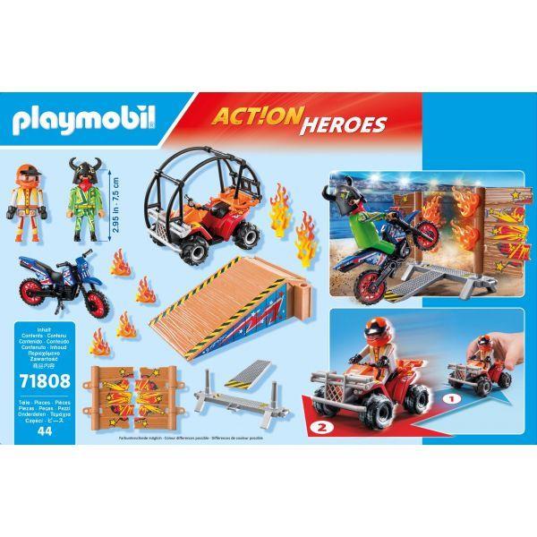 Conjunto de Construção PLAYMOBIL Stunt Show 71808 (4 a 10 anos - Multicor), miniatura 4