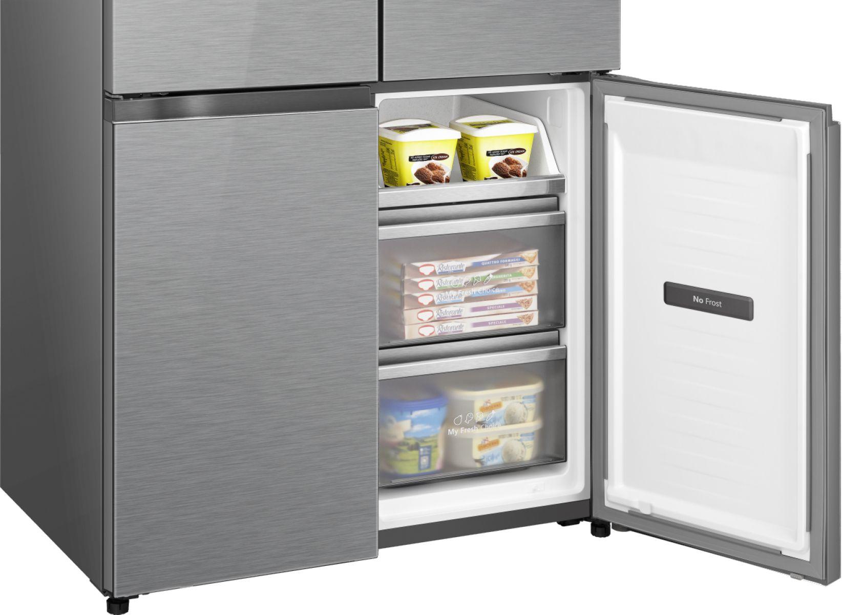 Frigorífico Americano Independente HISENSE RQ5P605NSVE (591 L - 190x91,1x60 cm - 190 cm - Inox), miniatura 8