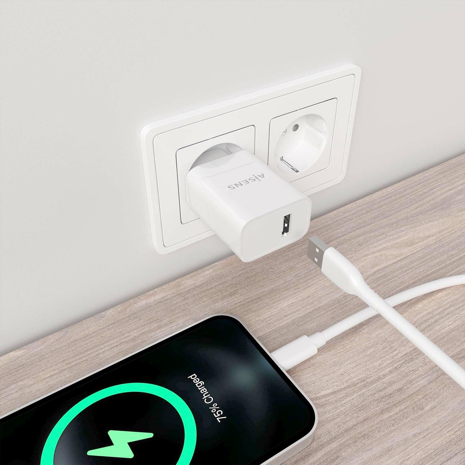 Carregador de Parede USB AISENS A110-0853 (10,5 W - Branco) — miniatura 4