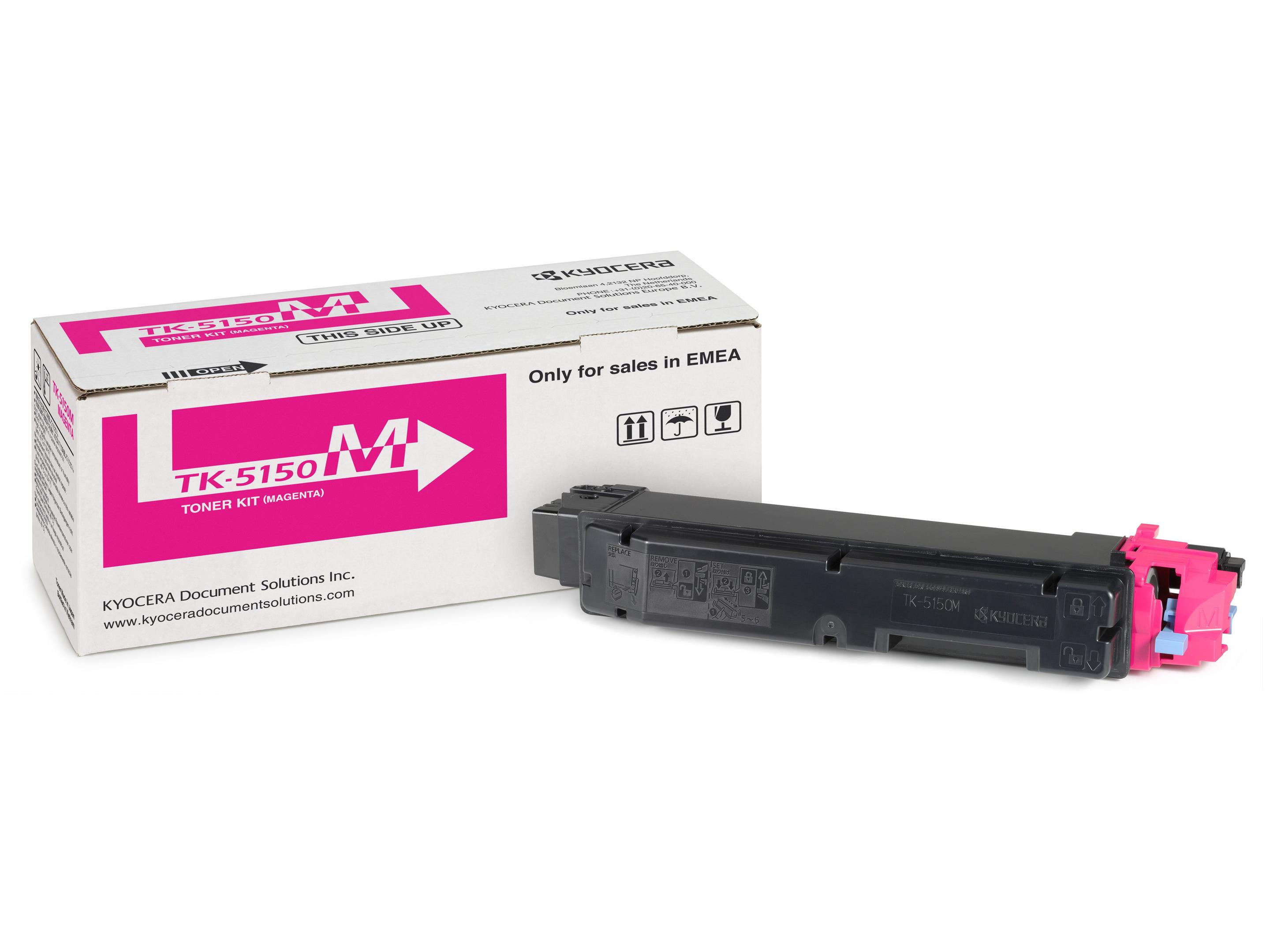 Toner KYOCERA TK-5150M (10000 páginas - Magenta), miniatura 2