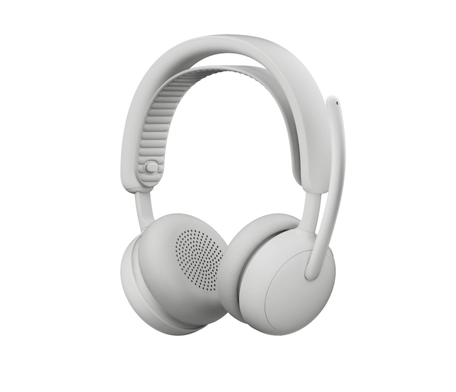 Headset LOGITECH Zone Wireless 2 ES (25 h - Android, iOS, iPadOS - Branco)