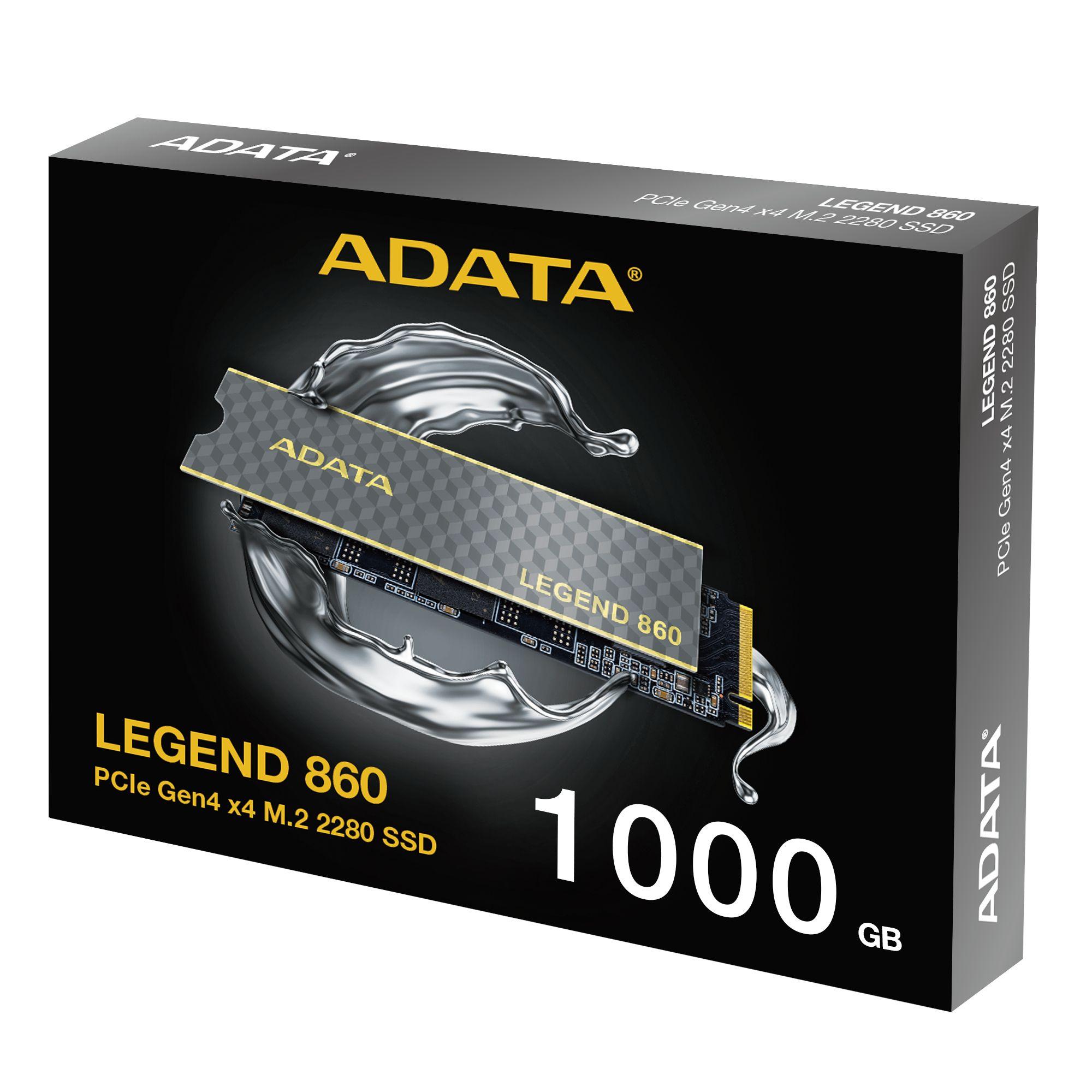 SSD Interno ADATA LEGEND 860 SLEG-860-1000GCS (1 TB - M.2 2280 - PCIe 4.0 NVMe) — miniatura 7