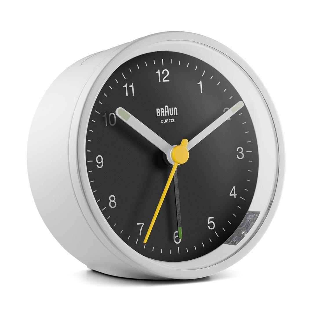 Despertador BRAUN BC12WB (Preto e branco)