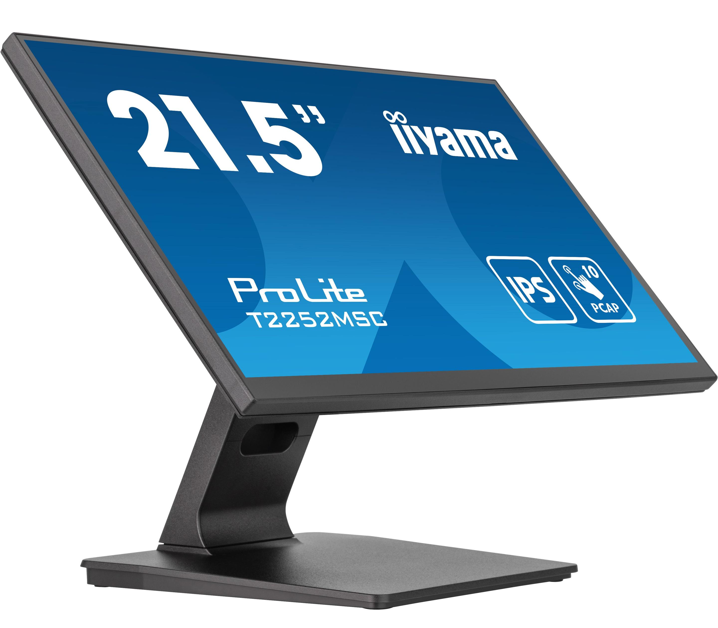 Monitor IIYAMA ProLite T2252MSC-B2 (21,5" - IPS - 1920 x 1080 pixels - Preto)