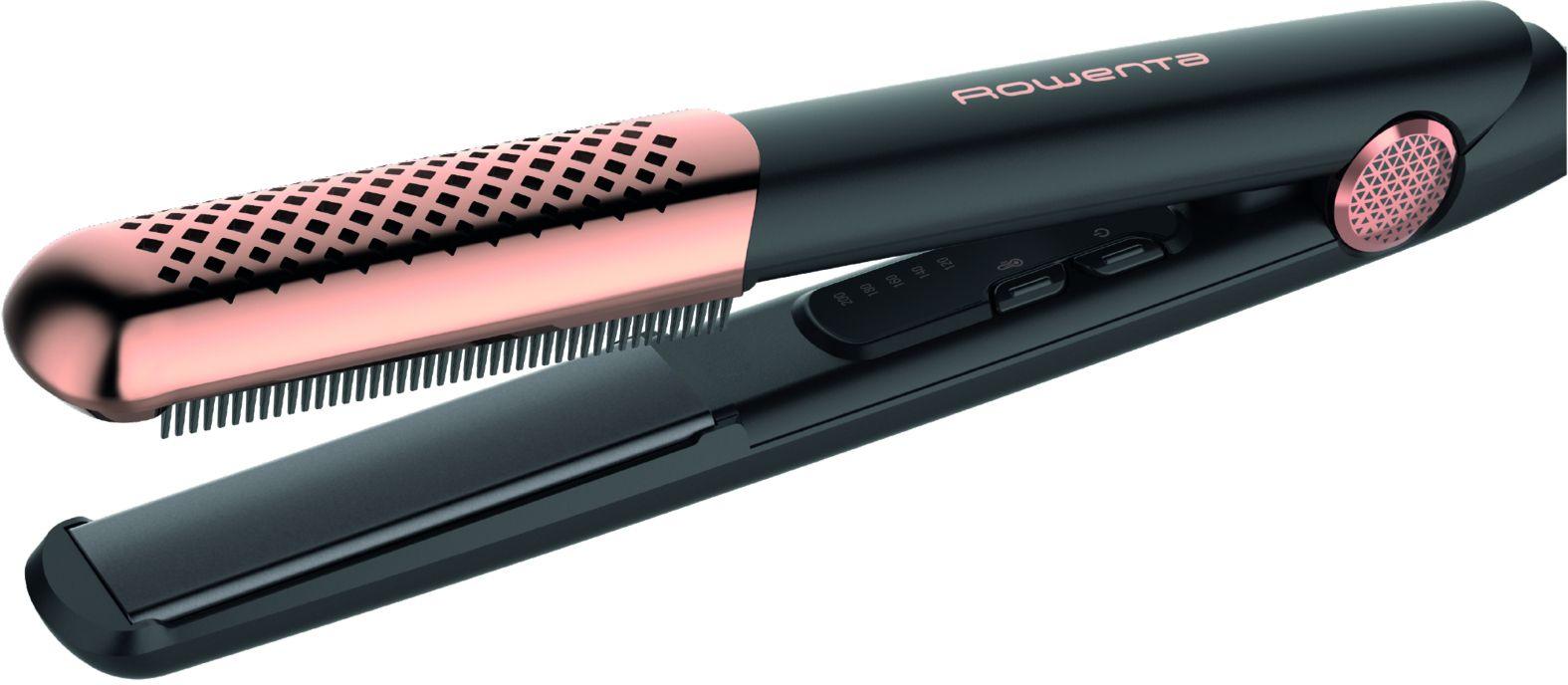 Alisador de Cabelo ROWENTA Ultimate Experience Premium SF8230F0 (Cerâmica - Preto e Cobre)