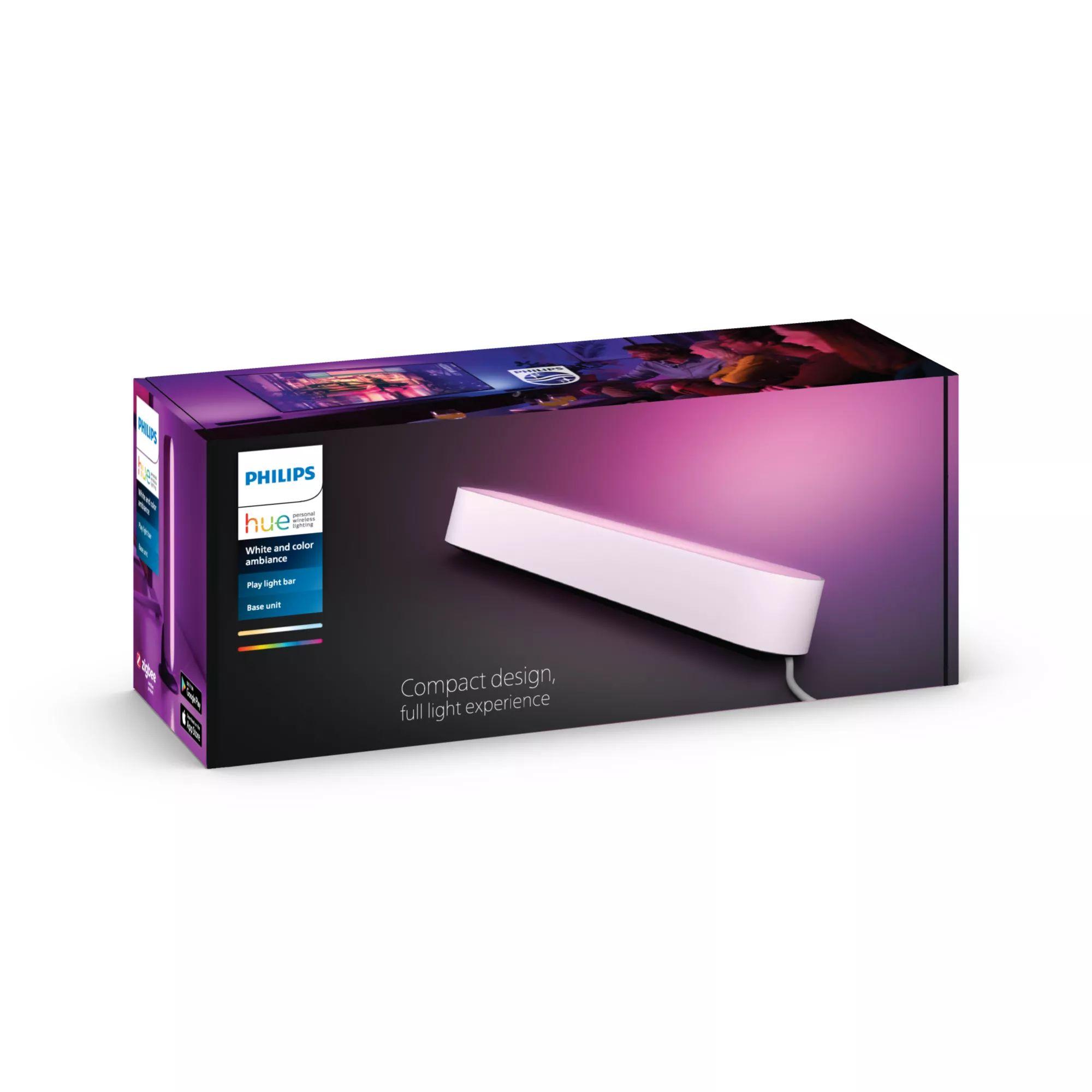 Barra de Luz Inteligente PHILIPS Hue Play LED WACA 1x Basic (Sintético - Branco) — miniatura 7