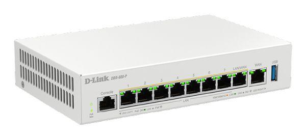 Router Empresarial D-LINK DBR-600-P/E (2.5 Gigabit Ethernet - 10, 100, 1000, 2500 Mbit/s - Branco), miniatura 3