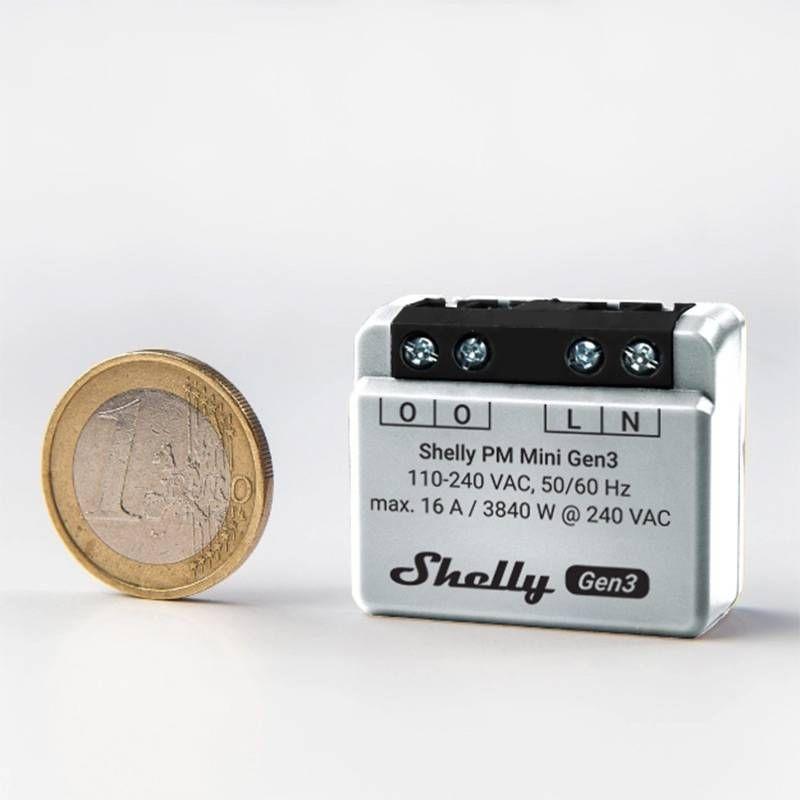 Módulo de Medição de Energia SHELLY PM Mini Gen3 (Plástico - Preto) — miniatura 4