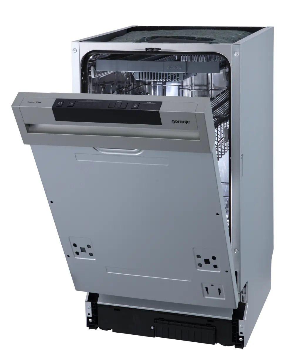 Máquina de Lavar Loiça de Encastre GORENJE GI561D10S (11 talheres - C - 45 dB - Preto), miniatura 4