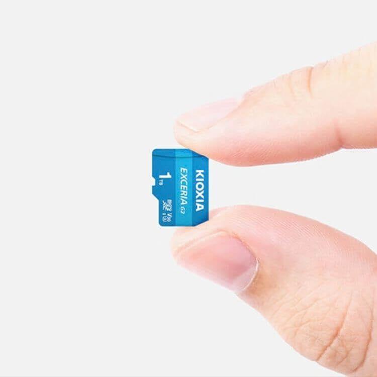 Cartão de Memória KIOXIA EXCERIA G2 128GB (128GB - Classe 10 - 100 MB/s - Azul), miniatura 2