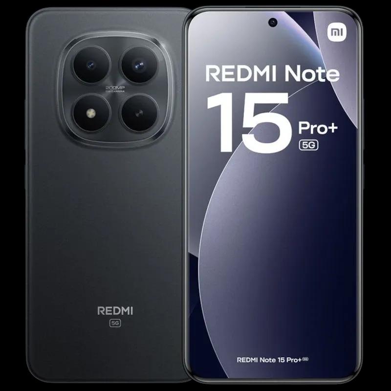 Smartphone XIAOMI Redmi Note 15 Pro+ 5G (12GB/512GB - 6,83" - Preto)