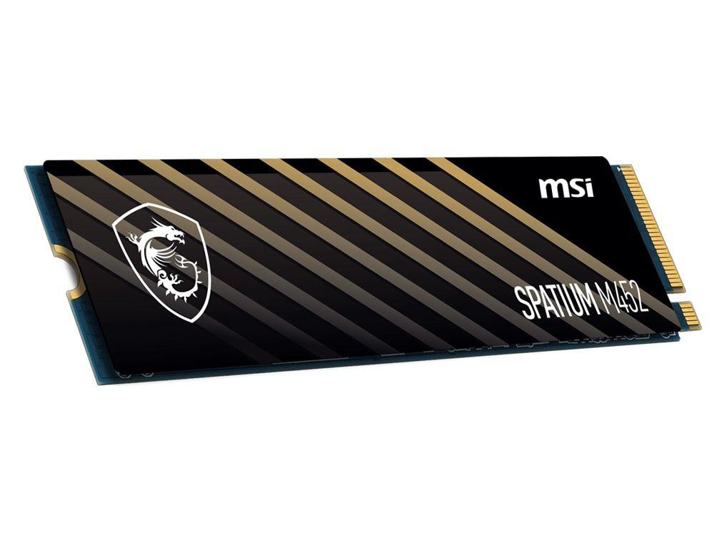 SSD Interno MSI SPATIUM M452 (500 GB - M.2 2280 - PCI Express 4.0 NVMe)