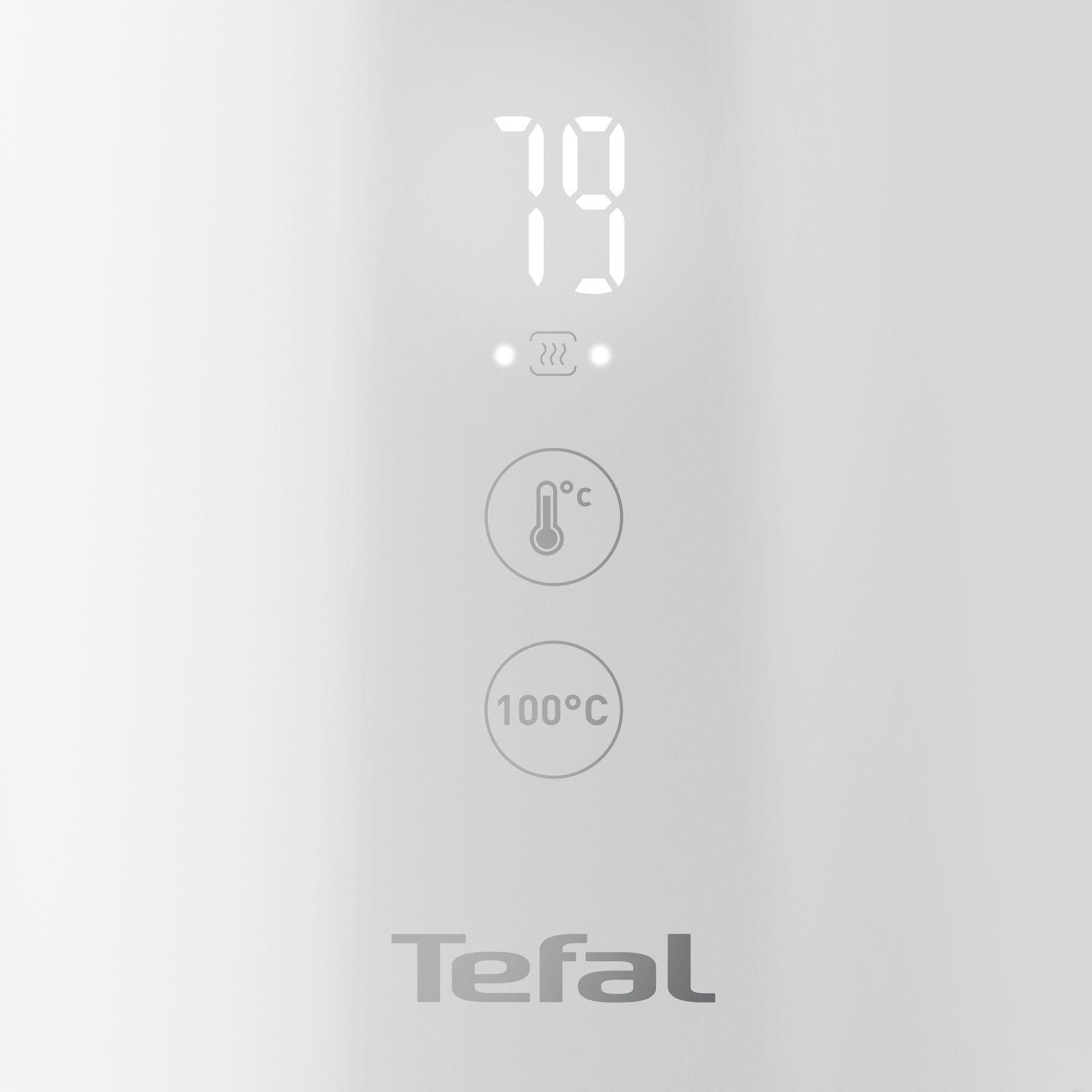 Jarro Elétrico TEFAL Sense KO693110 (1800 W - 1,5 l - Altura 25,1 cm - Branco), miniatura 2