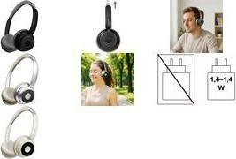 Auscultadores LOGILINK BT0072 (Preto)