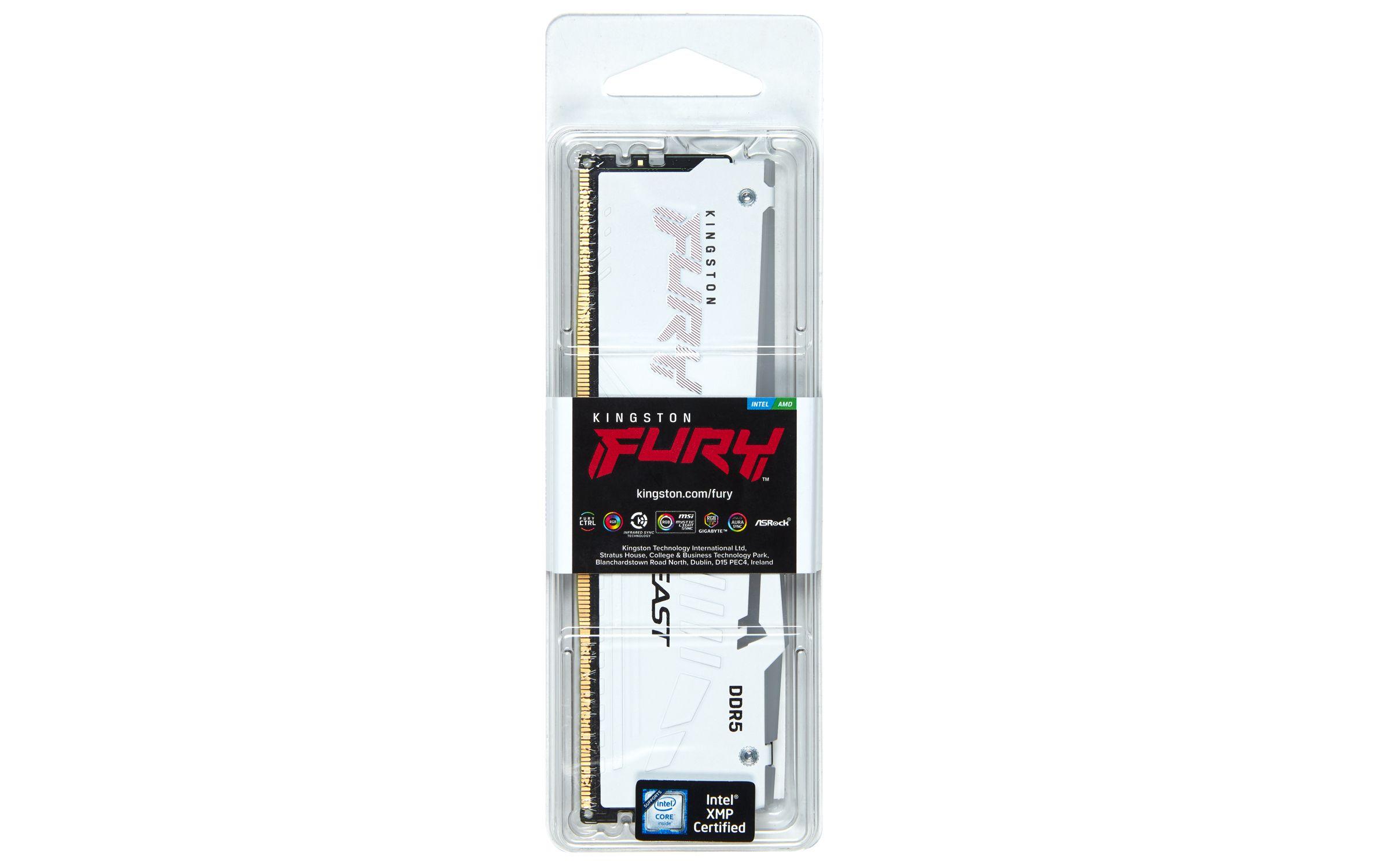 Memória RAM KINGSTON FURY Beast RGB KF560C36BWE2A-16 (3000 MHz - 16 GB - DIMM), miniatura 3