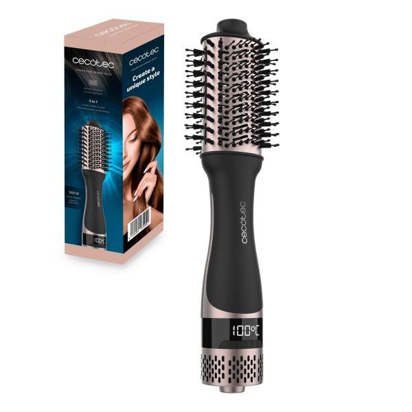 Escova Alisadora de Ar Quente CECOTEC CeramicCare Unique Touch (Cerâmica - Preto)