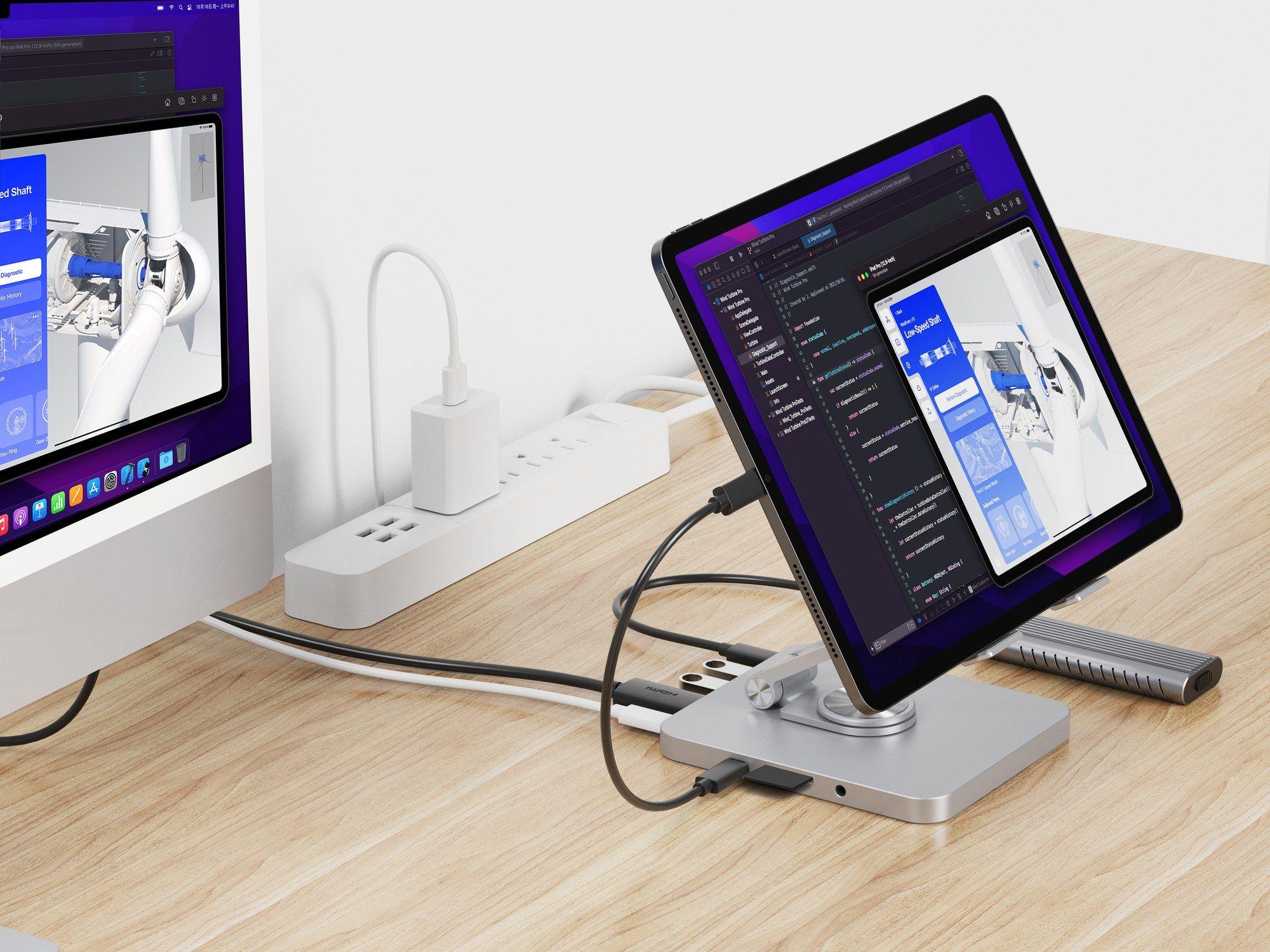 Docking Station CONCEPTRONIC DONN26G (Até 100 W - USB 3.2 Gen 1 - Prateado), miniatura 6