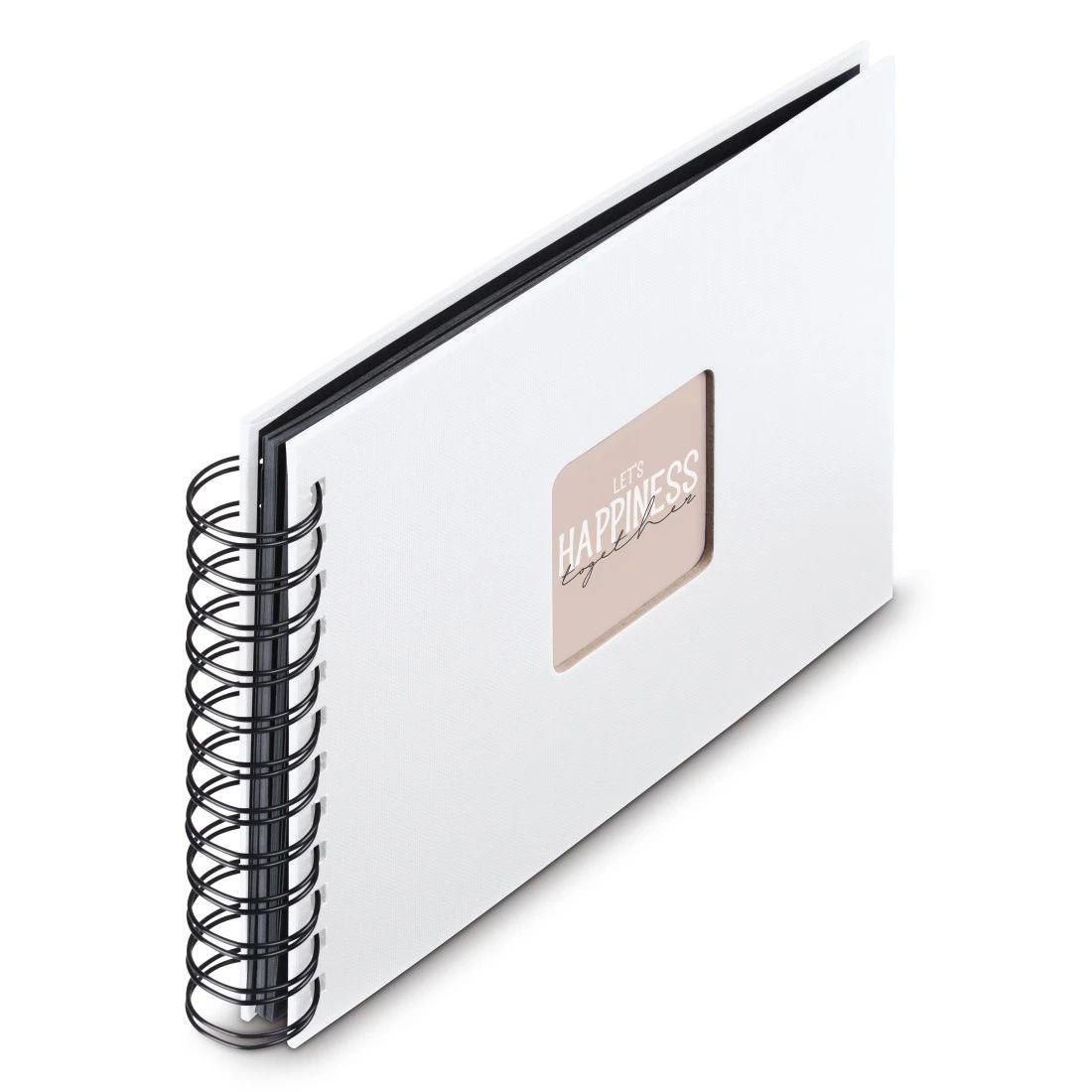 Álbum de Fotografias HAMA Fine Art Spiral 00009845 (Branco)