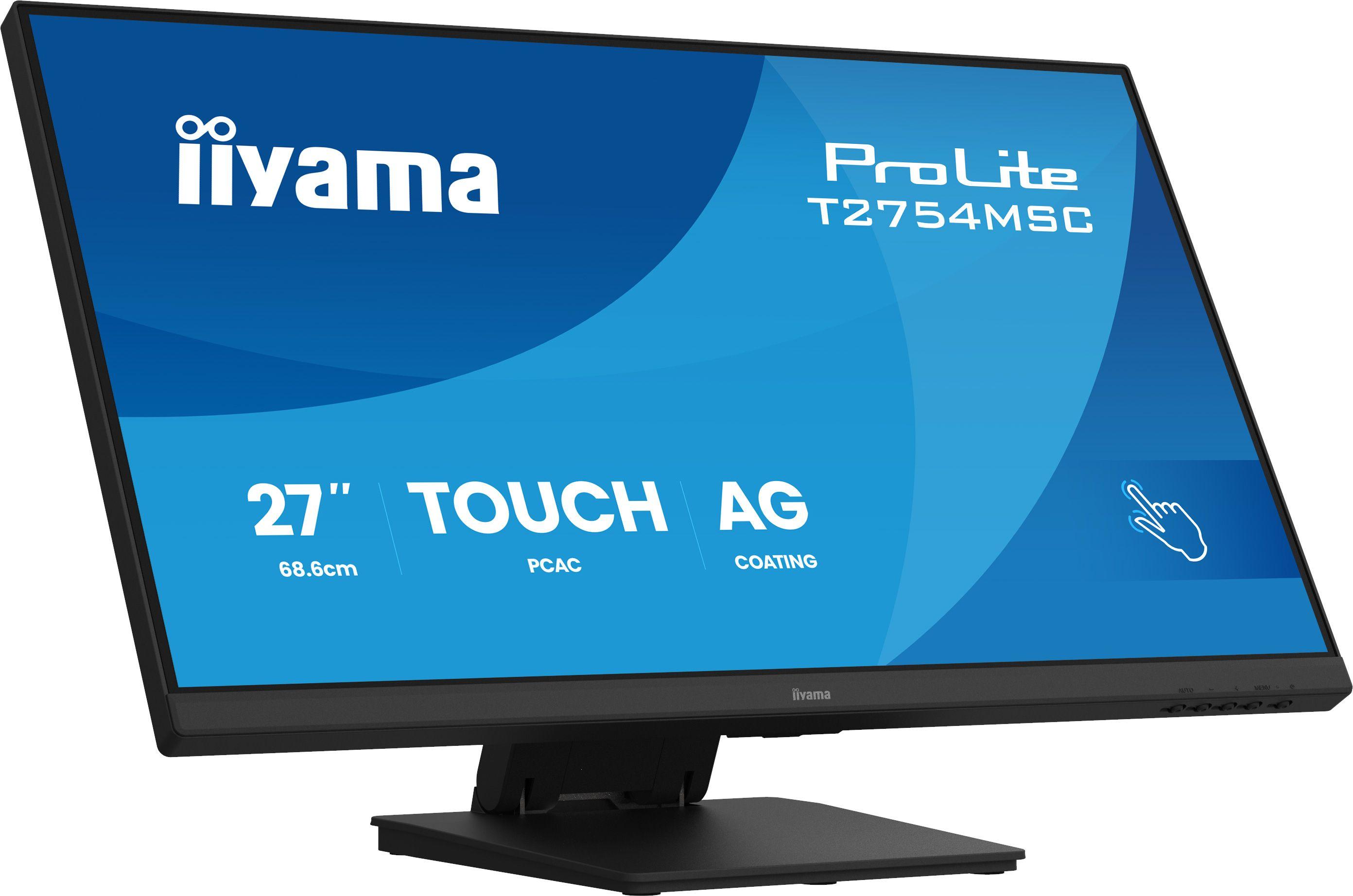 Monitor IIYAMA ProLite T2754MSC-B2AG (27" - IPS - 83 Hz - Preto)