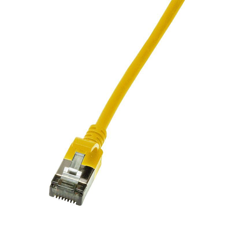 Cabo de Rede RJ45 LOGILINK CQ9037S (1 m - Cat6A - RJ-45 - Amarelo)