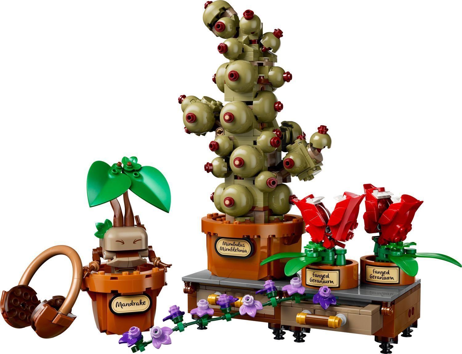 LEGO 76474 Harry Potter Plantas de Herbologia de Hogwarts™ (12+ anos - 817 peças)