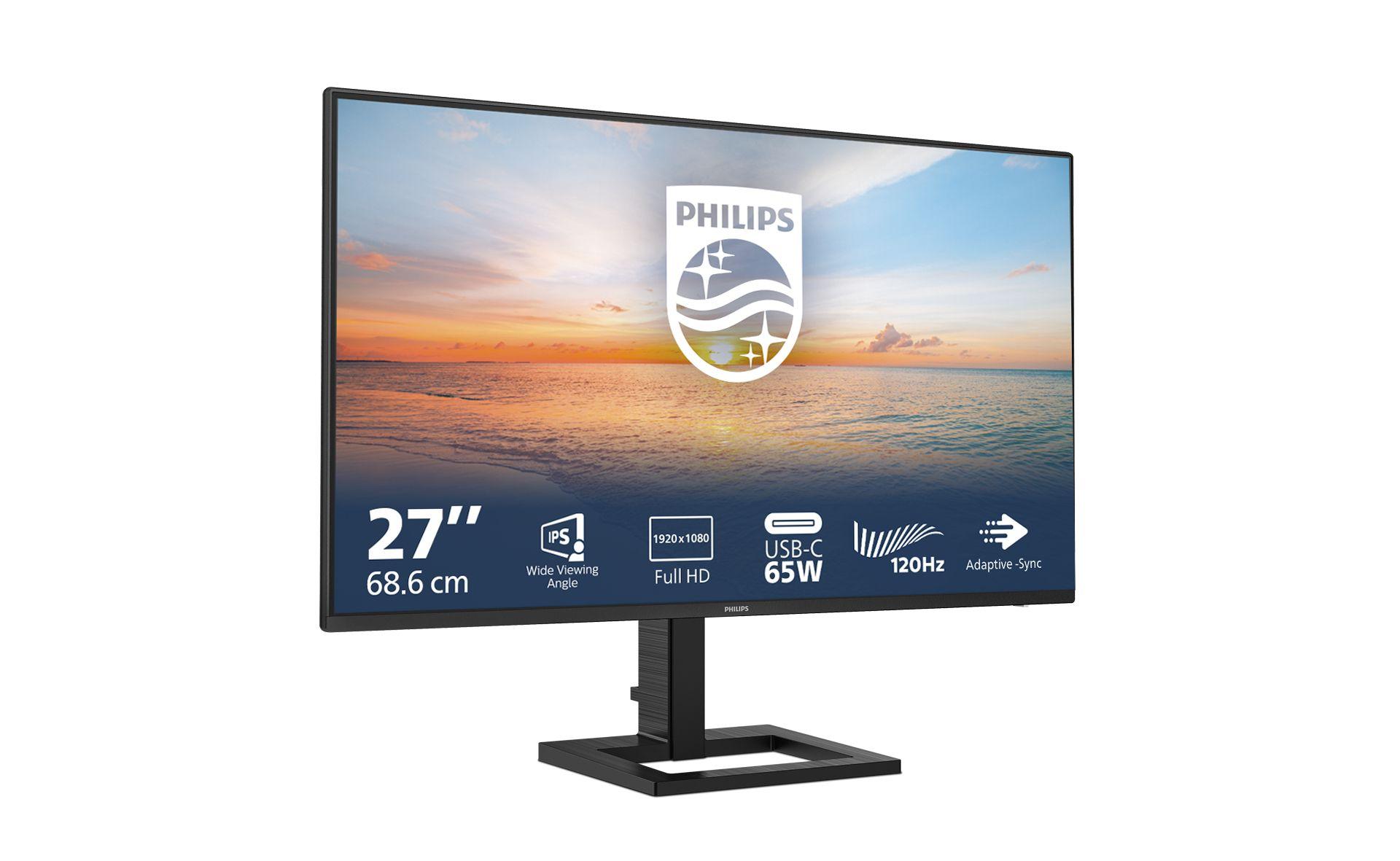 Monitor PHILIPS 27E1N1300AE/00 (27" - IPS - 100 Hz - Preto) — miniatura 2