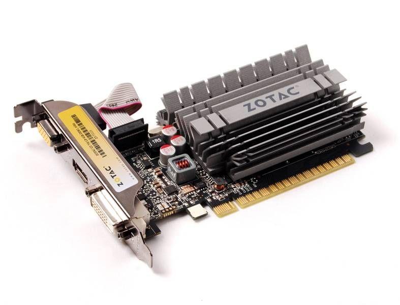 Placa Gráfica ZOTAC ZT-71115-20L (NVIDIA GeForce GT 730 - 1600 MHz - 4 GB - Preto/Cinzento/Prateado), miniatura 5