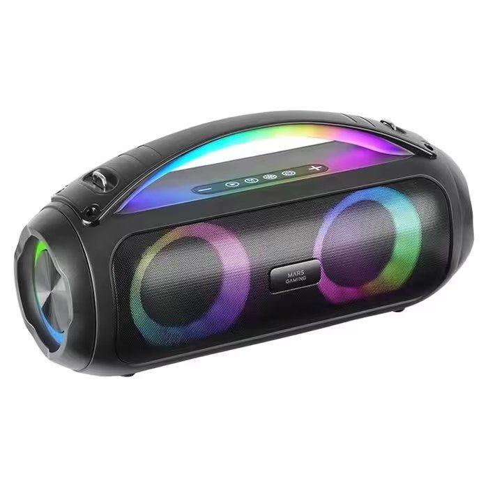 Coluna Portátil MARS GAMING MSPULSE (50 W - Com fios e sem fios - Preto), miniatura 3
