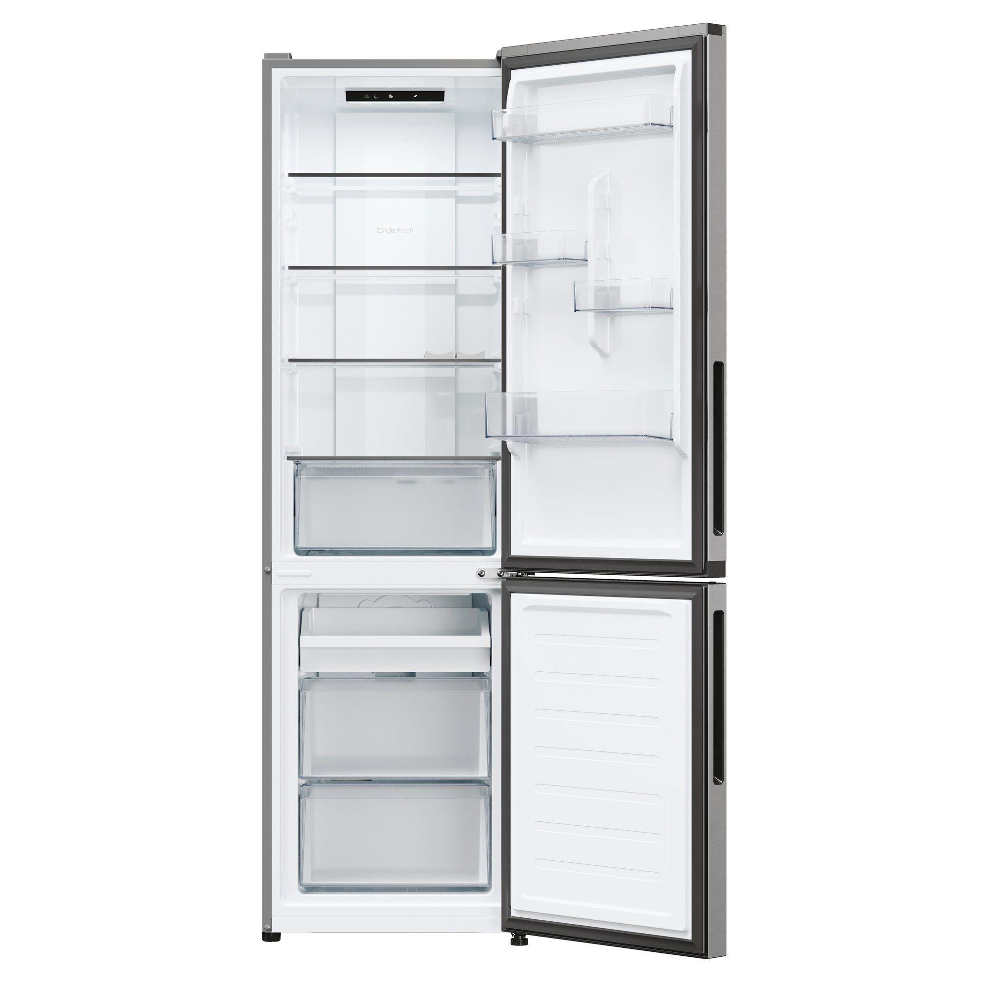 Frigorífico Combinado Independente CANDY CNCQ2T518EX (279 L - 182,5x54,5x60,2 cm - 183 cm - Inox), miniatura 3