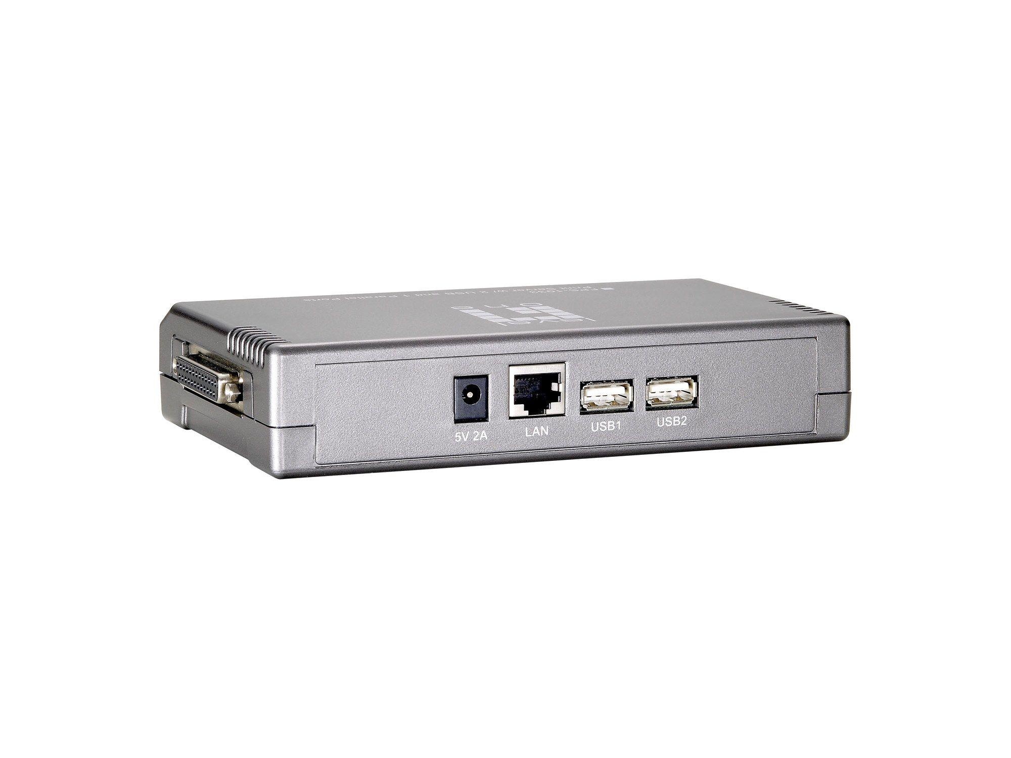 Servidor de Impressão LEVELONE FPS-1033 (Ethernet LAN - 10, 100 Mbit/s - Cinzento), miniatura 3