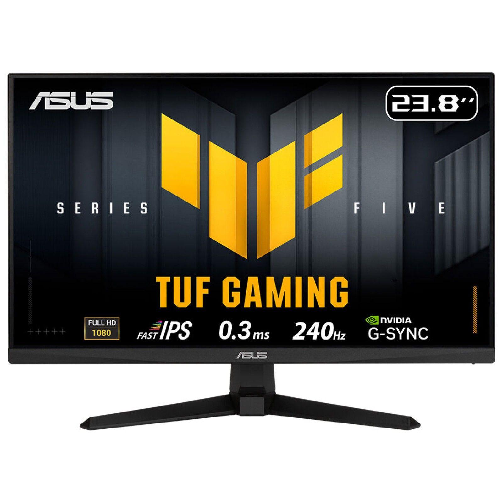 Monitor ASUS TUF Gaming VG249QM5A (23,8" - Fast IPS - 240 Hz - Preto)
