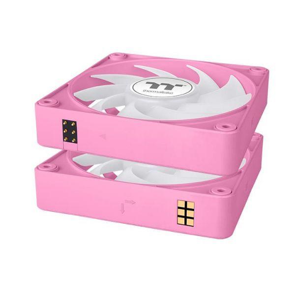 Pack de Ventoinhas para Caixa PC THERMALTAKE CT140 EX ARGB Sync (Multicor - Rosa), miniatura 2