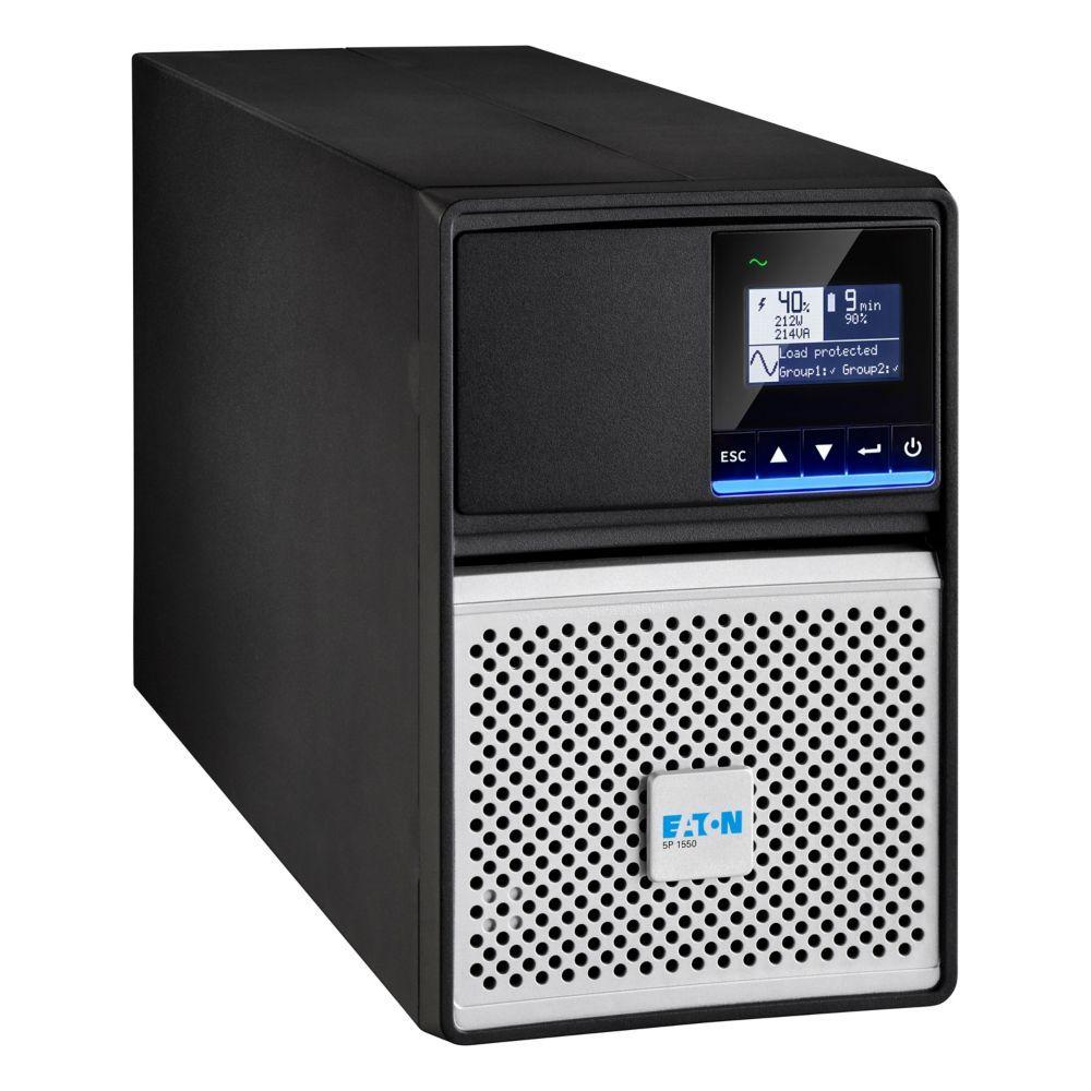 UPS EATON 5P1550iG2 (USB e RS-232 - C13; ficha de entrada C14 - Preto e Prateado) — miniatura 2