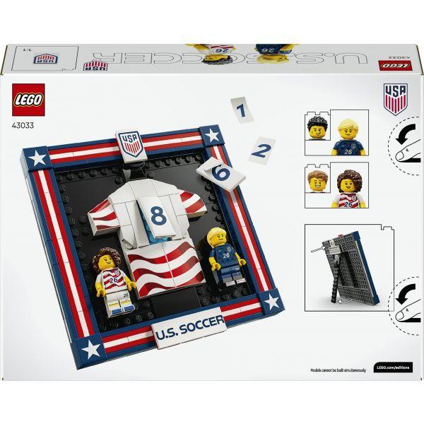 LEGO 43033 Editions Camisola da Seleção Nacional de Futebol dos EUA de 2026 (10+ anos - 167 peças), miniatura 6