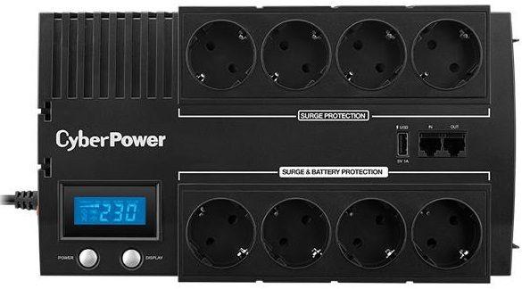 UPS Linha Interativa CYBERPOWER BR1200ELCD (USB Type-A - Tipo F - Preto), miniatura 3