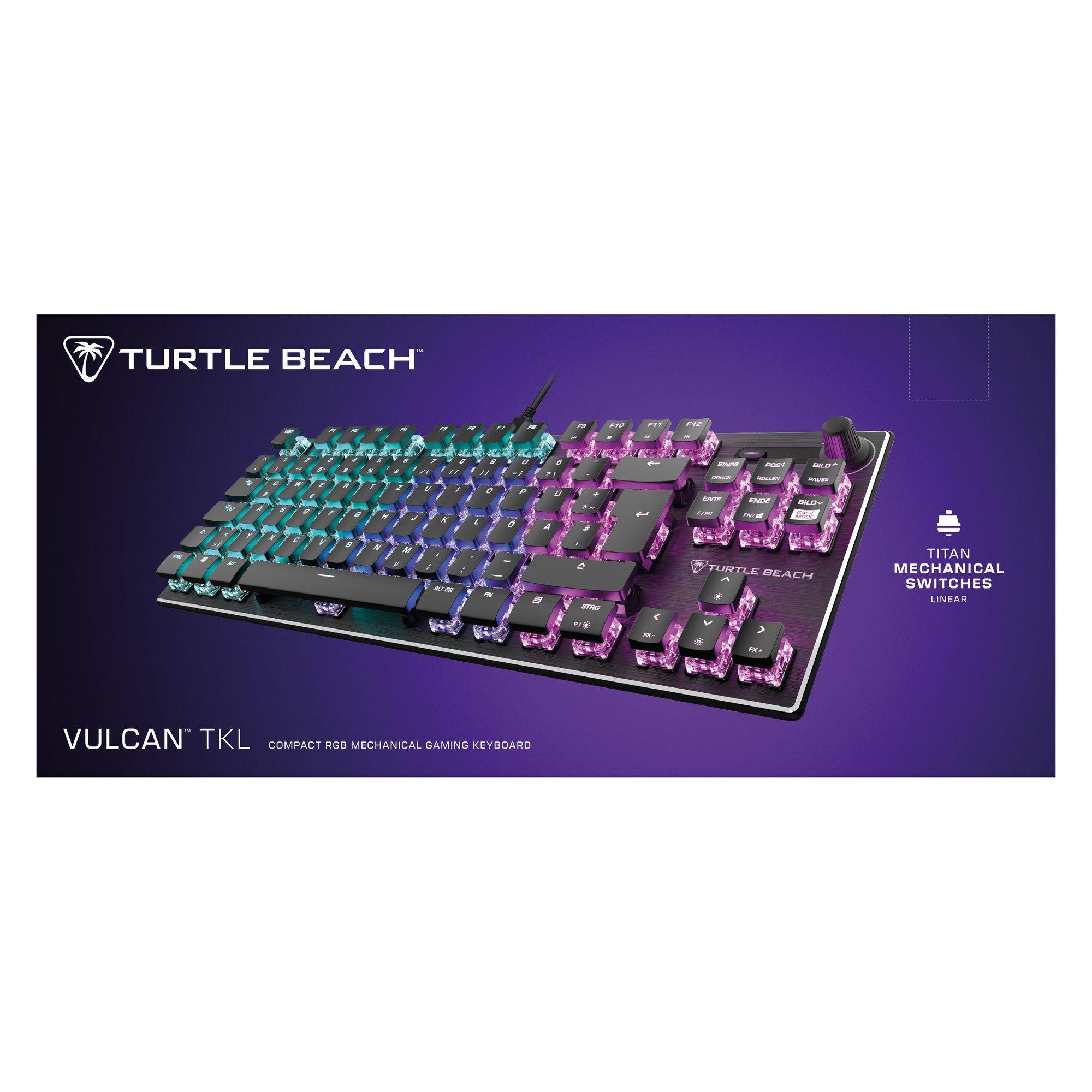 Teclado Gaming TURTLE BEACH Vulcan TKL (Alemão - Interruptor de chave mecânico - USB - Preto) — miniatura 10