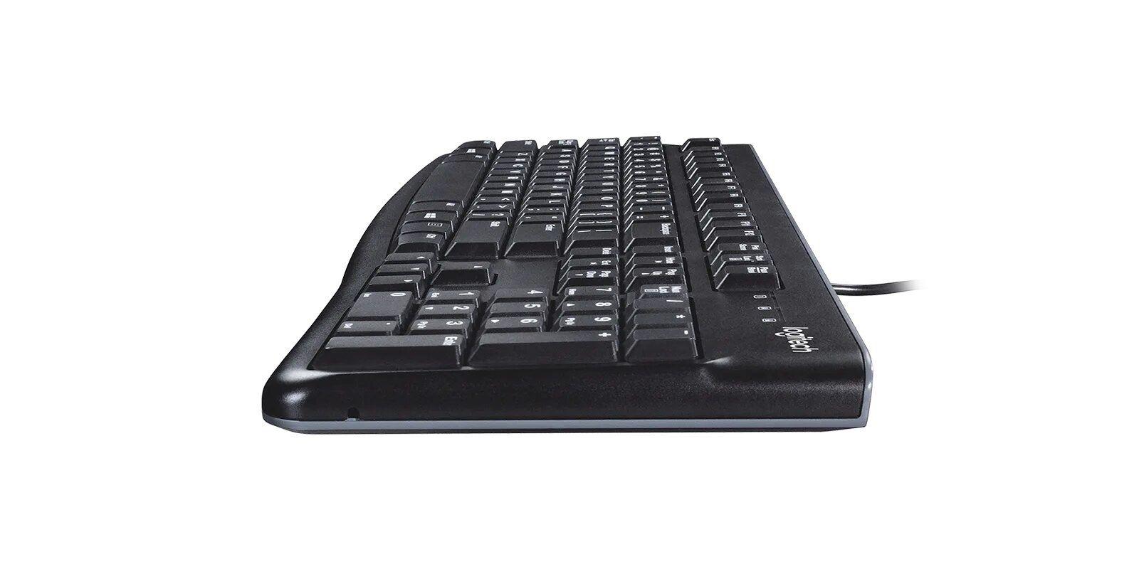 Teclado LOGITECH K120 (Francês - USB - Com fios - Preto), miniatura 3