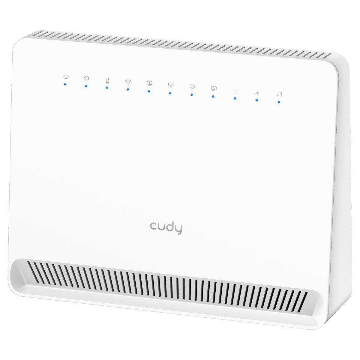 Router 4G CUDY LT700E 1.0 (Wi-Fi 5 - 867 Mbps - Dual-band - Branco) — miniatura 3