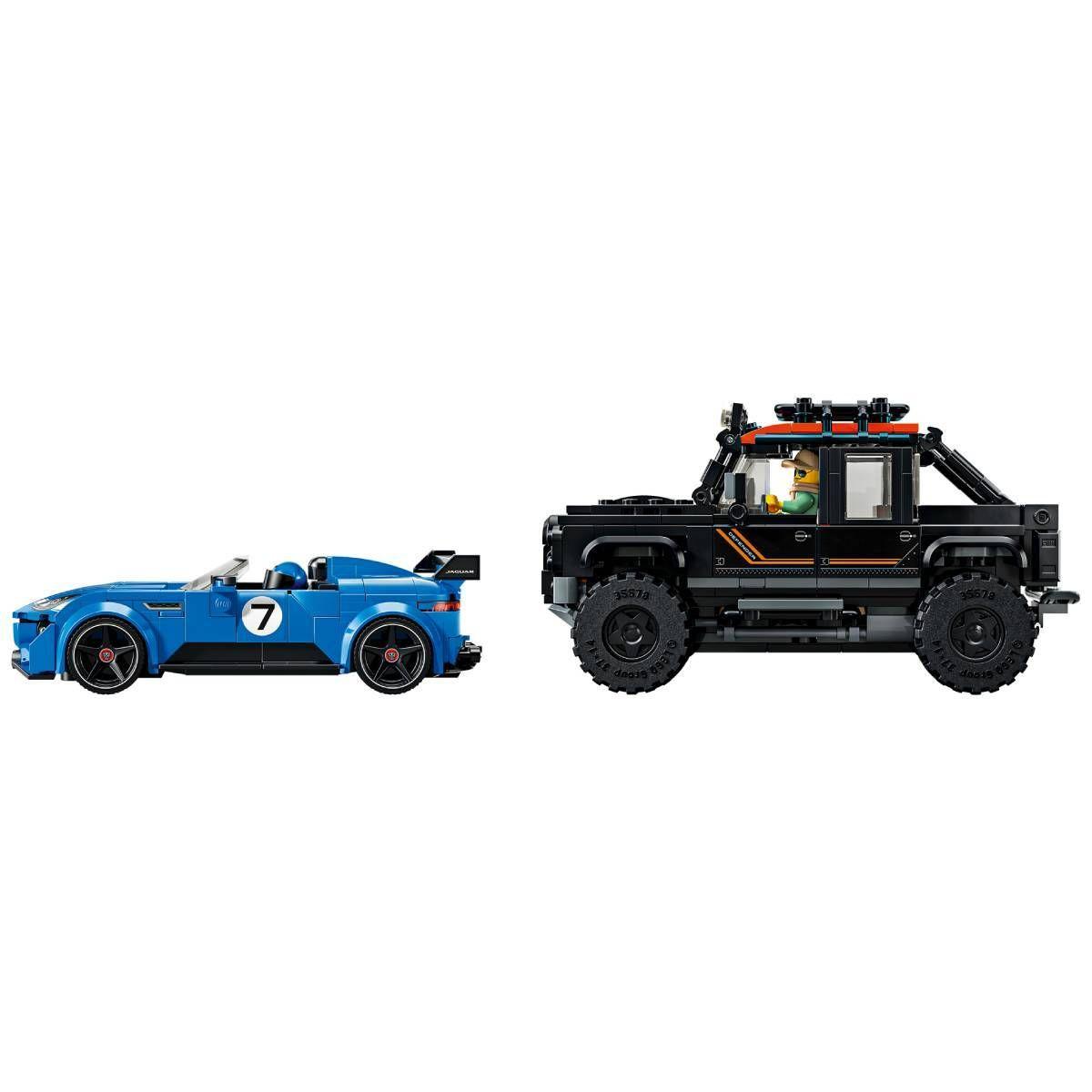 LEGO 77264 Speed Champions Jaguar Project 7 e Land Rover Defender (10+ anos - 740 peças) — miniatura 5