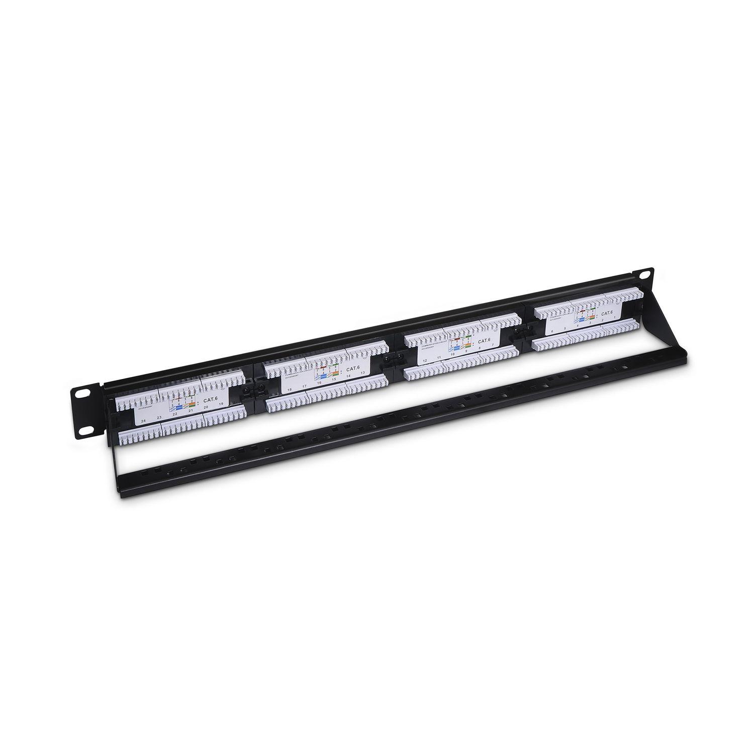 Painel de Patch AISENS A141-0509 (Montagem em rack - Preto) — miniatura 2