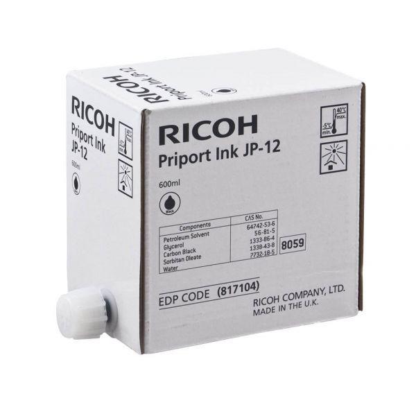 Tinta de Impressão RICOH JP-12 (Ricoh Priport JP1210/JP1250 - Preto), miniatura 2