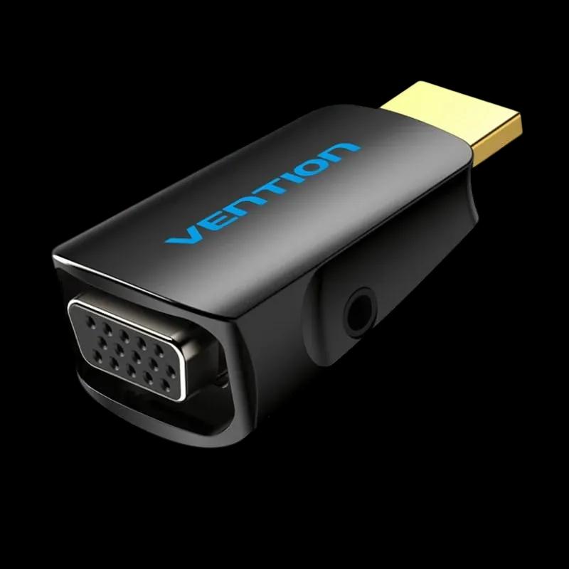 Adaptador Conversor HDMI para VGA VENTION AIDB0 (VGA/3,5 mm - Preto), miniatura 3