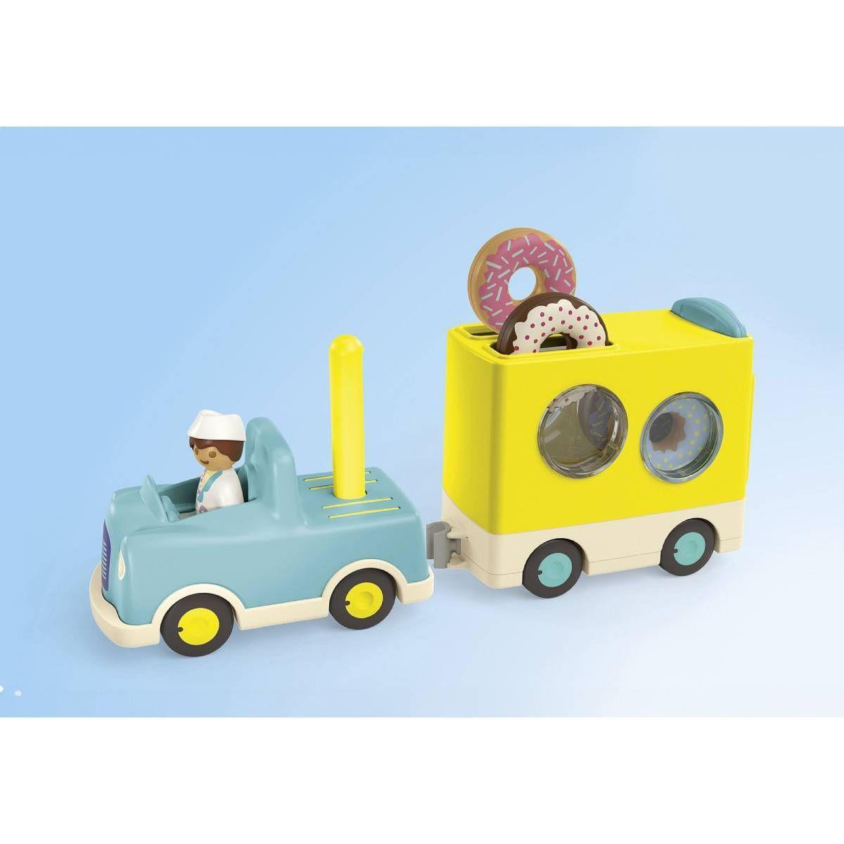 Carrinha de Donuts PLAYMOBIL Junior 71702 (1 ano - Multicor), miniatura 3