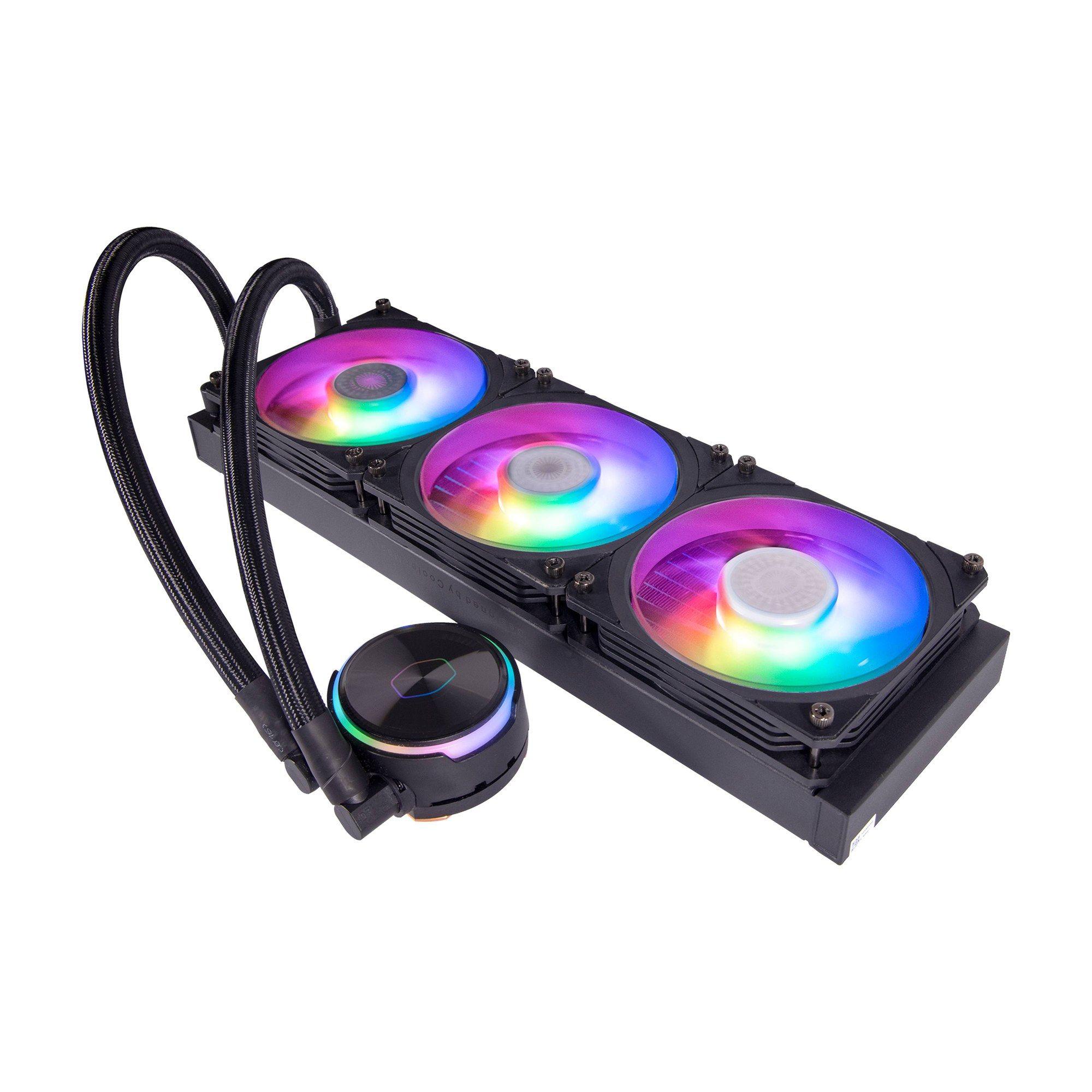 Kit de Arrefecimento Líquido para CPU COOLER MASTER MasterLiquid PL360 Flux (120 mm - 2300 RPM - Multi - Preto) — miniatura 5
